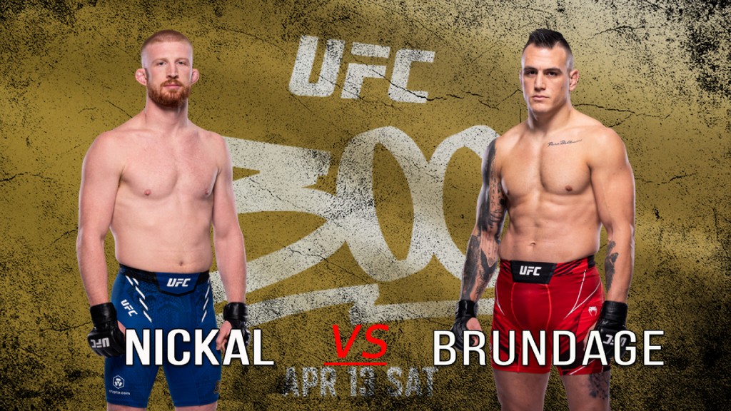 UFC 300 - Bo Nickal vs Cody Brundage - April 13, 2024