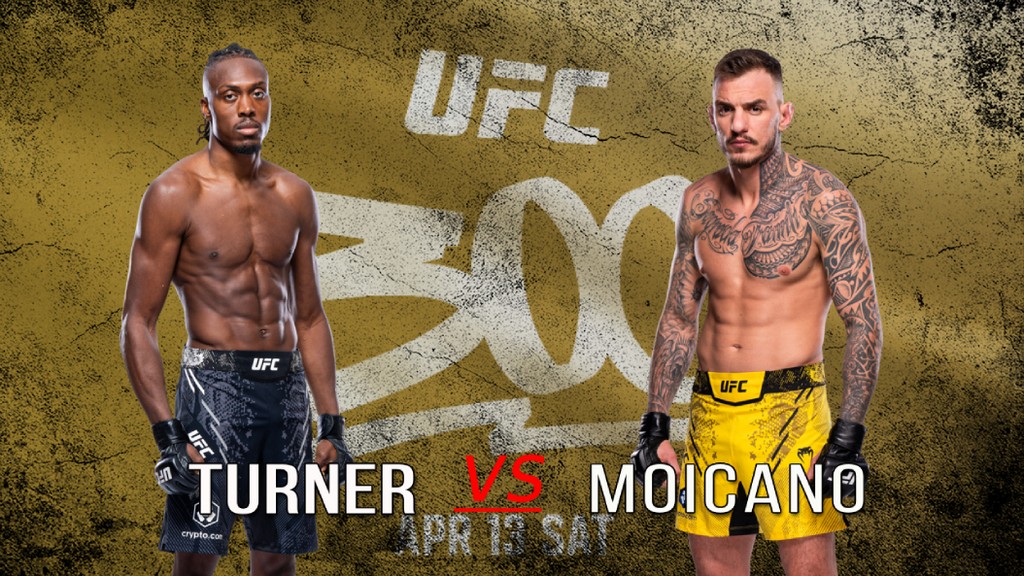 UFC 300 - Jalin Turner vs Renato Moicano - April 13, 2024