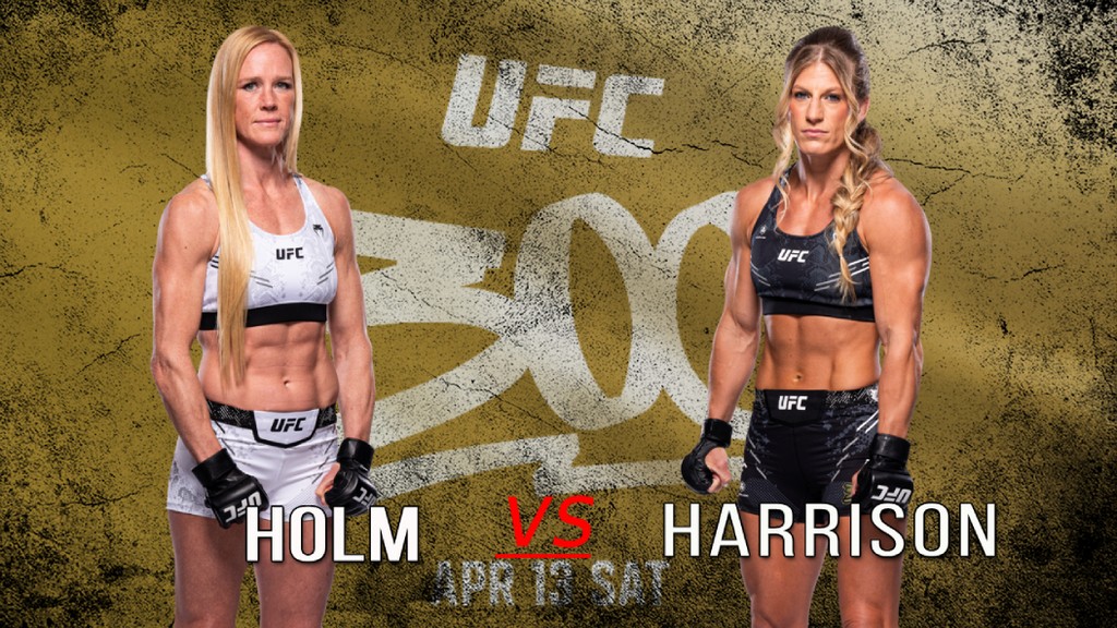 UFC 300 - Holly Holm vs Kayla Harrison - April 13, 2024