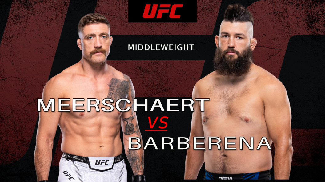 UFC Vegas 88 - Gerald Meerschaert vs Bryan Barberena - March 16, 2024