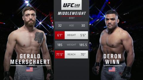 UFC 248 - Gerald Meerschaert vs Deron Winn - Mar 7, 2020