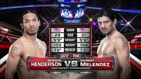 UFC on FOX 7 - Benson Henderson vs Gilbert Melendez - Apr 20, 2013