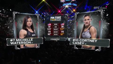 UFC on Fox 29 - Michelle Waterson-Gomez vs Cortney Casey - Apr 14, 2018