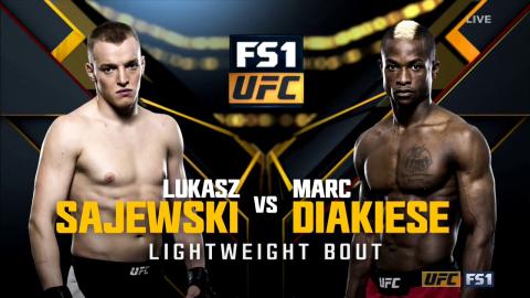 UFC 204 - Lukasz Sajewski vs Marc Diakiese - Oct 10, 2016