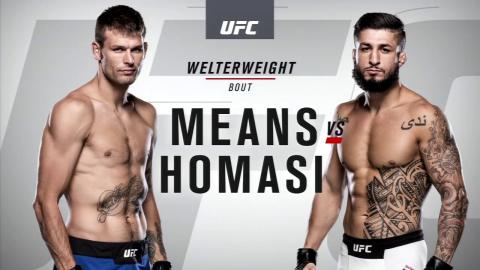 UFC 202 - Sabah Homasi vs Tim Means - Aug 20, 2016
