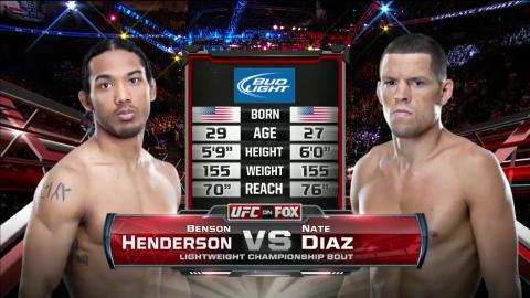 UFC on FOX 5 - Benson Henderson vs Nate Diaz - Dec 8, 2012