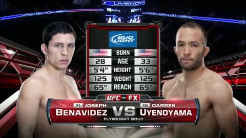 UFC on FOX 7 - Joseph Benavidez vs Darren Uyenoyama - Apr 20, 2013