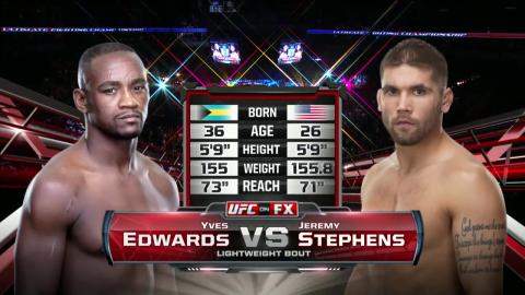 UFC on FOX 5 - Yves Edwards vs Jeremy Stephens - Dec 8, 2012