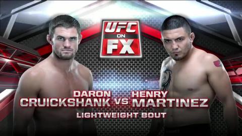 UFC on FOX 5 - Daron Cruickshank vs Henry Martinez - Dec 8, 2012