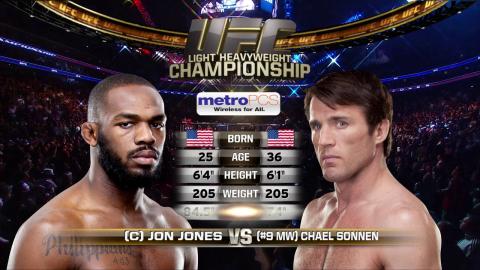 UFC 159 - Jon Jones vs Chael Sonnen - Apr 27, 2013