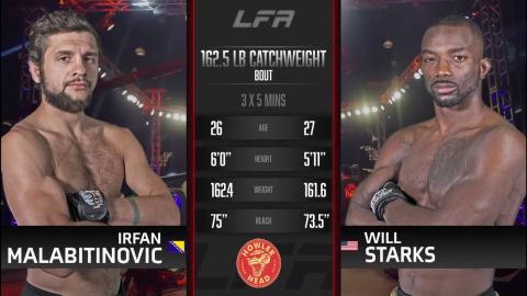 Will Starks vs. Irfan Malabitinovic - Aug 27, 2021