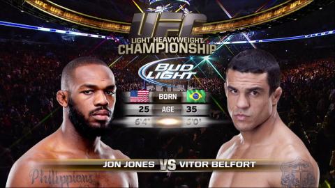 UFC 152 - Jon Jones vs Vitor Belfort - Sep 22, 2012
