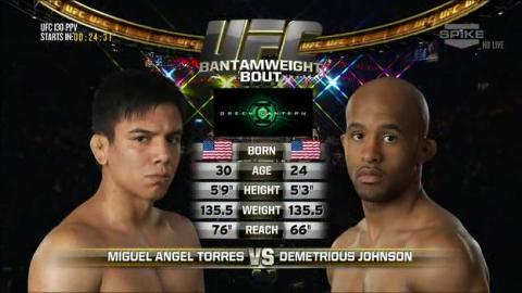 UFC 130 - Demetrious Johnson vs Miguel Torres - May 28, 2011