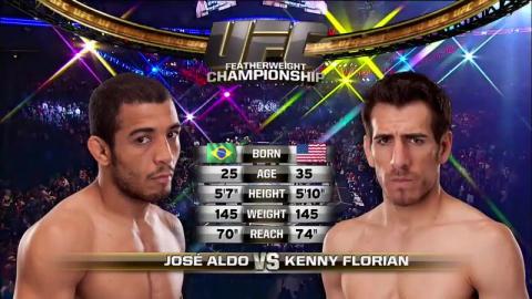 UFC 136 - Jose Aldo vs Kenny Florian - Oct 8, 2011
