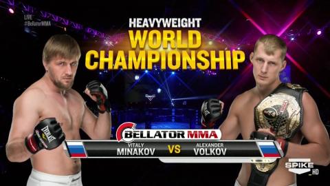 Bellator 108 - Alexander Volkov vs Vitaly Minakov - Nov 15, 2013