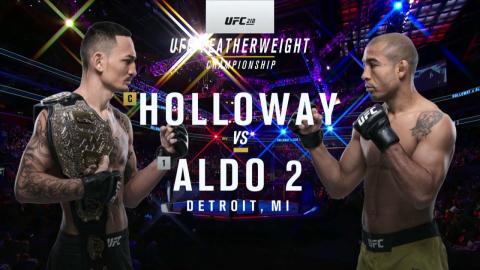 UFC 218 - Max Holloway vs Jose Aldo 2 - Dec 3, 2017