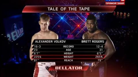 BFC - Alexander Volkov vs Brett Rogers - Oct 5, 2012
