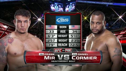 UFC on FOX 7 - Daniel Cormier vs Frank Mir - Apr 20, 2013