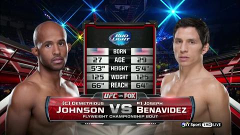 UFC on Fox 9 - Demetrious Johnson vs Joseph Benavidez 2 - Dec 14, 2013