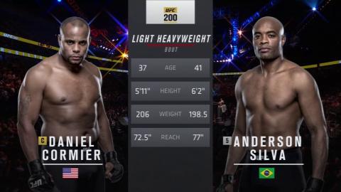 UFC 200 - Daniel Cormier vs Anderson Silva - Jul 9, 2016