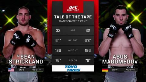 UFC on ESPN 48 - Sean Strickland vs Abus Magomedov - Jul 01, 2023
