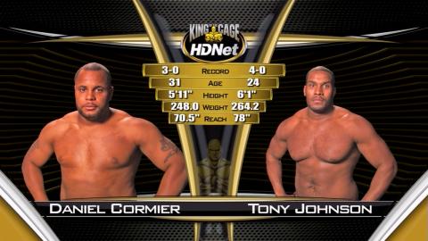 KOTC: Imminent Danger - Daniel Cormier vs Tony Johnson - Aug 12, 2010