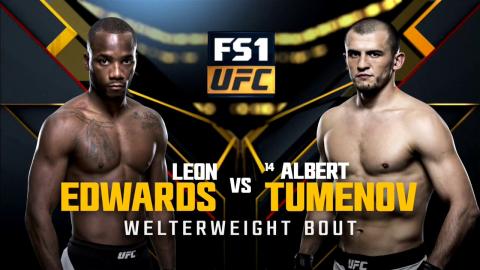 UFC 204 - Albert Tumenov vs Leon Edwards - Oct 10, 2016