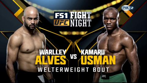 UFCFN 100: Kamaru Usman vs Warlley Alves - Nov 20, 2016
