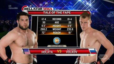 Bellator 111 - Alexander Volkov vs Mark Holata - Mar 7, 2014