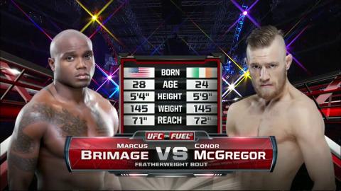 UFC on FUEL TV 9: Conor McGregor vs Marcus Brimage - Apr 7, 2013