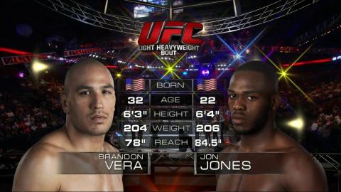 UFC on Versus 1 - Jon Jones vs. Brandon Vera - Mar 21, 2010