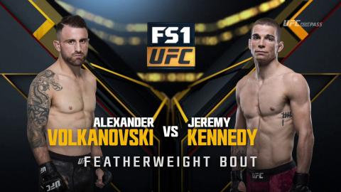 UFC 221 - Alexander Volkanovski vs Jeremy Kennedy - Feb 10, 2018