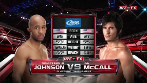 UFC on FX 2 - Demetrious Johnson vs Ian McCall - Mar 2, 2012