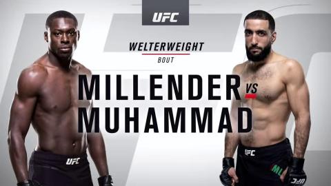 UFC 236 - Curtis Millender vs Belal Muhammad - Apr 13, 2019