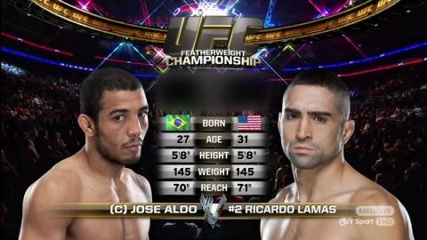 UFC 169 - Jose Aldo vs Ricardo Lamas - Feb 1, 2014